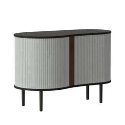 Umage Audacious Sideboard Cabinet - Black Oak - Silver Grey - thumbnail 1