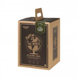 Gentlemen&aposs Hardware Illuminated World Globe - 10" - Dark Green - UK Plug - thumbnail 3