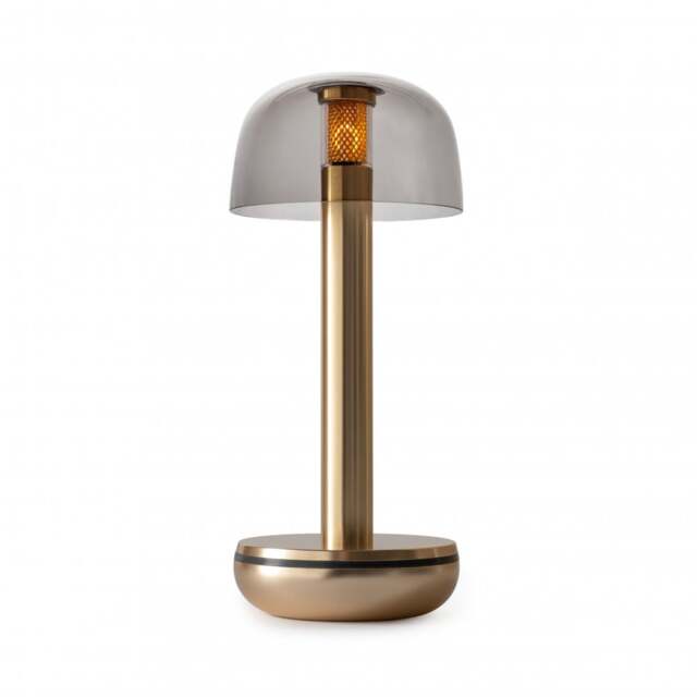 Humble Two Table Light - Gold - Smoked Shade - image 1