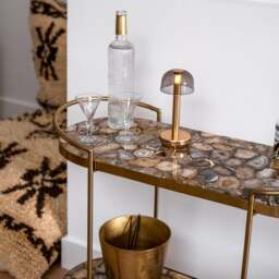 Humble Two Table Light - Gold - Smoked Shade - thumbnail 7