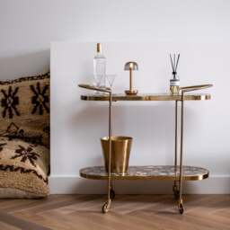 Humble Two Table Light - Gold - Smoked Shade - thumbnail 6