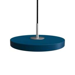 Umage Asteria Micro Pendant Light - Petrol Blue - Steel Top Colour: Petrol Blue, Asteria Detail: Steel