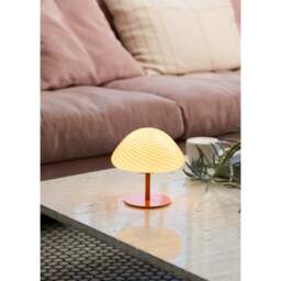 Halo Design Candy Mini Mush Table Lamp - O 17 cm - Orange Colour: Orange - thumbnail 3