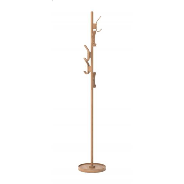 Wireworks Right Hook Coat Stand - Oak - image 1