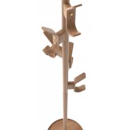 Wireworks Right Hook Coat Stand - Oak - thumbnail 3