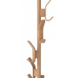 Wireworks Right Hook Coat Stand - Oak - thumbnail 4
