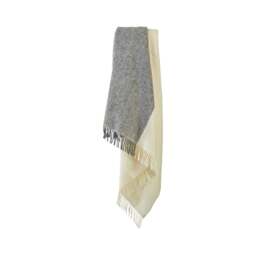 Tweedmill Textiles Moorland Pure New Wool Throw - Charcoal & Cream - thumbnail 2