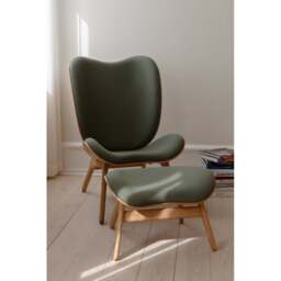 Umage A Conversation Piece Ottoman - Oak - Morning Meadows Colour: Morning Meadows - thumbnail 4