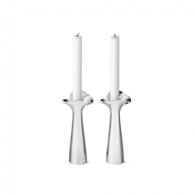 Georg Jensen Bloom Botanica Candle Holders - Set of 2 - image 1
