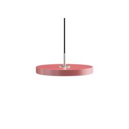 Umage Asteria Mini Pendant Light - Nuance Rose (plus steel detail) Asteria Detail: Steel - thumbnail 1