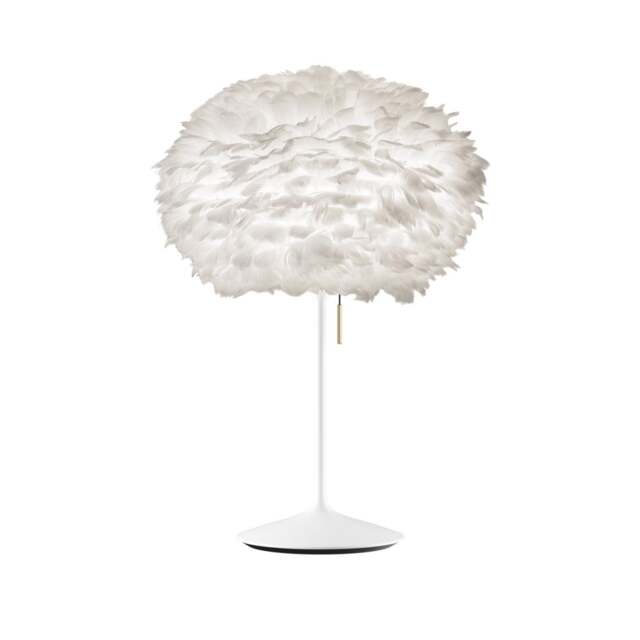 Umage Eos Table Lamp - White Feather Eos Medium/White Sante Stand - image 1