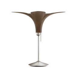 Umage Jazz Table Lamp - Dark Oak Jazz/Brushed Steel Sante Stand
