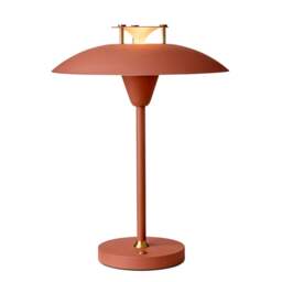 Halo Design Stepp 1-2-3 Rechargeable Portable Table Lamp Colour: Terracotta