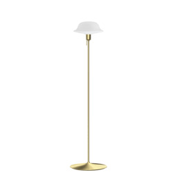 Umage Butler Floor Lamp with Brushed Brass Sante Stand