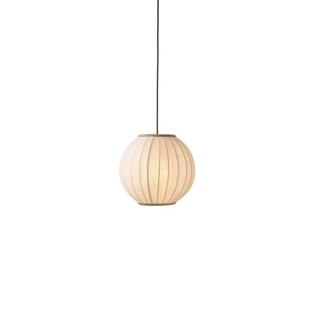 Halo Design Balloon Pendant Light - 30cm - Linen White Size: O 30cm - image 1