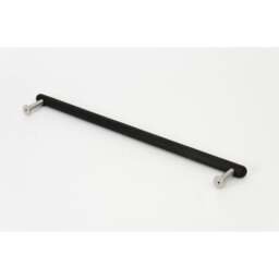 Wireworks Yoku 680 Single Towel Rail - Dark Oak - thumbnail 4