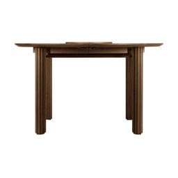 Umage Comfort Circle Dining Table with Extension - Rippled - Dark Oak - thumbnail 6