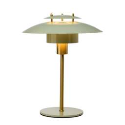 Halo Design Sorup Table Lamp Colour: Glossy Green / Brass - thumbnail 1