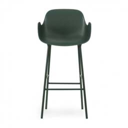Normann Copenhagen Form Bar Armchair - 75cm - Green Shell Colour: Green - thumbnail 2