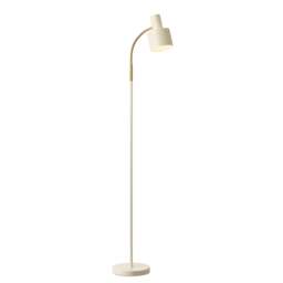 Halo Design Vogue Floor Lamp - H 143cm - Cream/Antique Brass Colour: Cream
