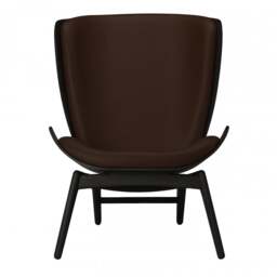 Umage The Reader Armchair - Black Oak - Hope Leather Brown Wood: Black Oak, Colour: Brown - thumbnail 2