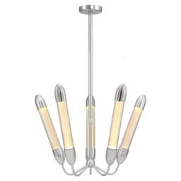 Umage Lemon Squeeze Ceiling Lamp Colour: Polished Steel, Size: Short
