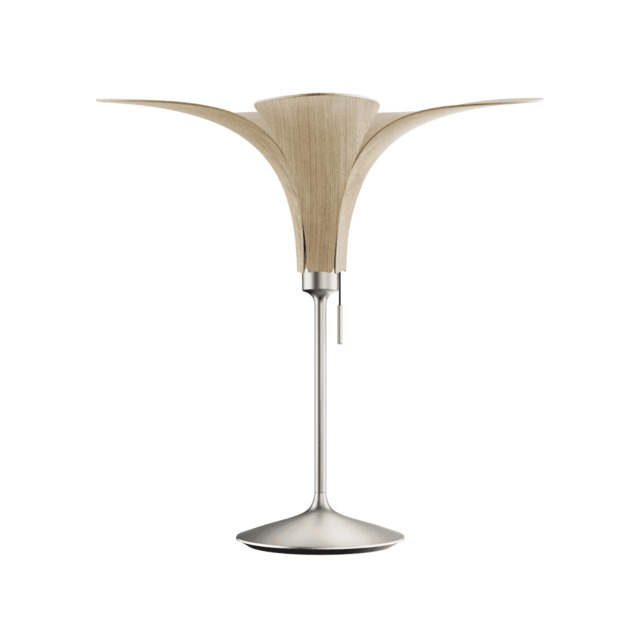 Umage Jazz Table Lamp - Light Oak Jazz/Brushed Steel Sante Stand - image 1