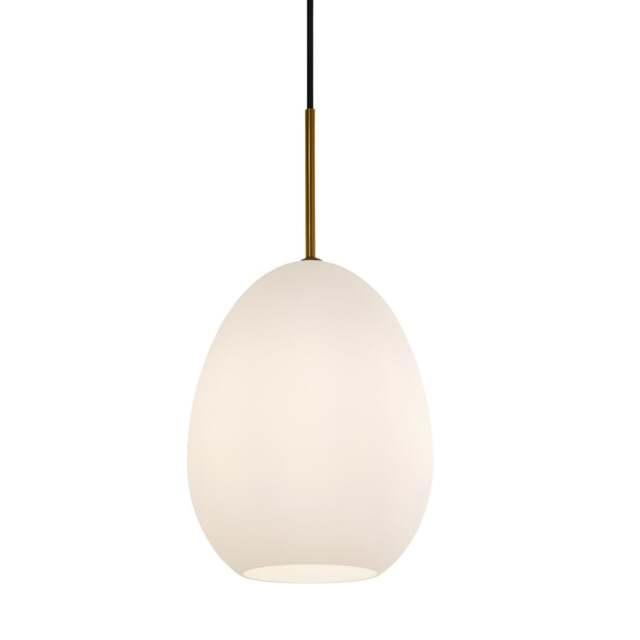 Halo Design Bodo Pendant Light - Opal - O 20cm Size: 20cm - image 1