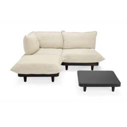 Fatboy Paletti Modular Outdoor Lounge Furniture - Sahara Option: 2 Seater + Hocker + Table