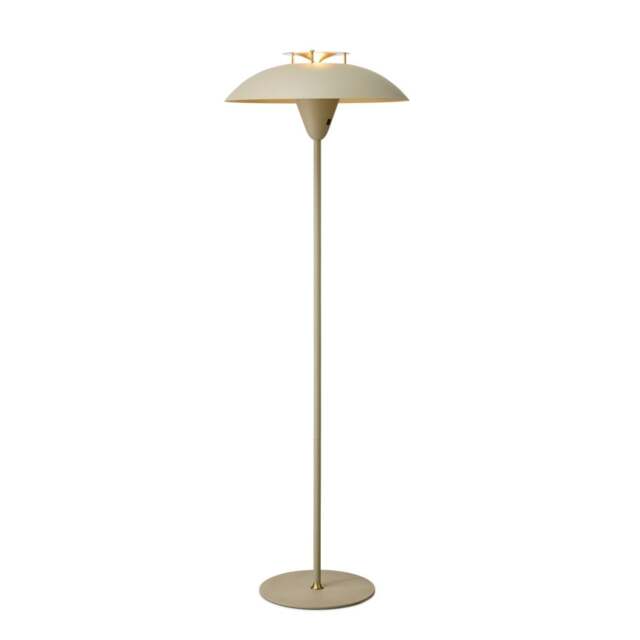 Halo Design Stepp Floor Lamp - H 140cm - Sand/Antique Brass Colour: Sand / Antique Brass - image 1