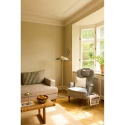 Halo Design Stepp Floor Lamp - H 140cm - Sand/Antique Brass Colour: Sand / Antique Brass - thumbnail 2