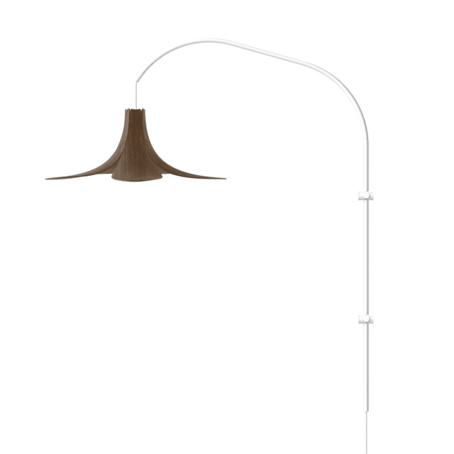 Umage Jazz/Willow Wall Lamp - Dark Oak Jazz/White Willow - image 1