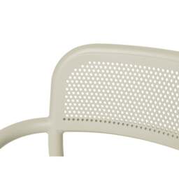 Fatboy Set of 2 Toni Stackable Garden Armchairs - Mist Green Colour: Desert - thumbnail 6
