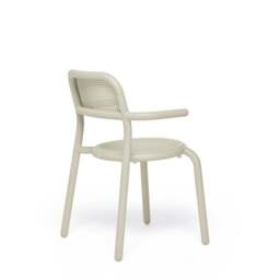 Fatboy Set of 2 Toni Stackable Garden Armchairs - Mist Green Colour: Desert - thumbnail 5