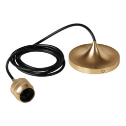 Umage Around the World Pendant Light - Large - Brushed Brass Detail - Matching Cord Set Pro Around the World Detail: Brushed Brass - thumbnail 5