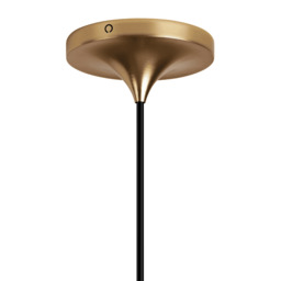 Umage Around the World Pendant Light - Large - Brushed Brass Detail - Matching Cord Set Pro Around the World Detail: Brushed Brass - thumbnail 4