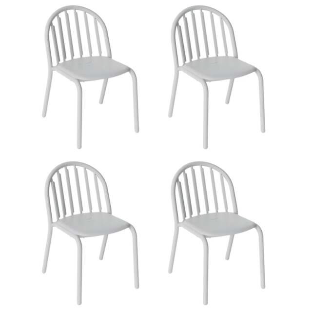 Fatboy Freds Chair Set - Light Grey - Set of 4 - image 1