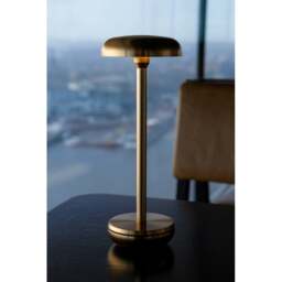 Humble Air Wireless Table Light - Gold - Gold Shade - thumbnail 2