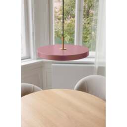 Umage Asteria Plus Pendant Lamp - Nuance Rose - Medium - Brass Top Colour: Nuance Rose, Size: Medium, Style: Brass - thumbnail 4