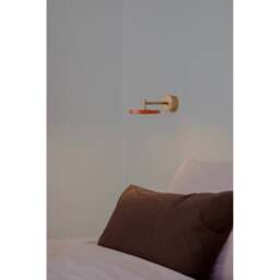 Umage Asteria Wall Light - Short - Nuance Orange - Hardwired Colour: Nuance Orange, Mounting: Hardwired - thumbnail 4