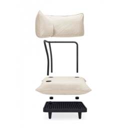Fatboy Paletti Modular Outdoor Lounge Furniture - Royal Brulee Option: Modular Corner Seat - thumbnail 6