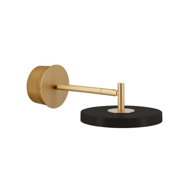 Umage Asteria Wall Light - Short - Black - Hardwired Colour: Black, Mounting: Hardwired - image 1