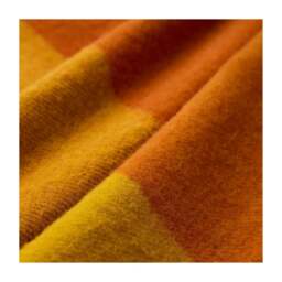 Tweedmill Textiles Extra Large Pure New Wool Paddock Check Throw - Cinnamon - 240 x 140 cm - thumbnail 5