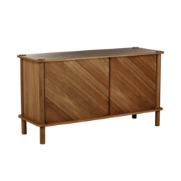 Umage Italic Sideboard - Dark Oak - 2 Oak Doors door option: 2 Oak Doors - thumbnail 2