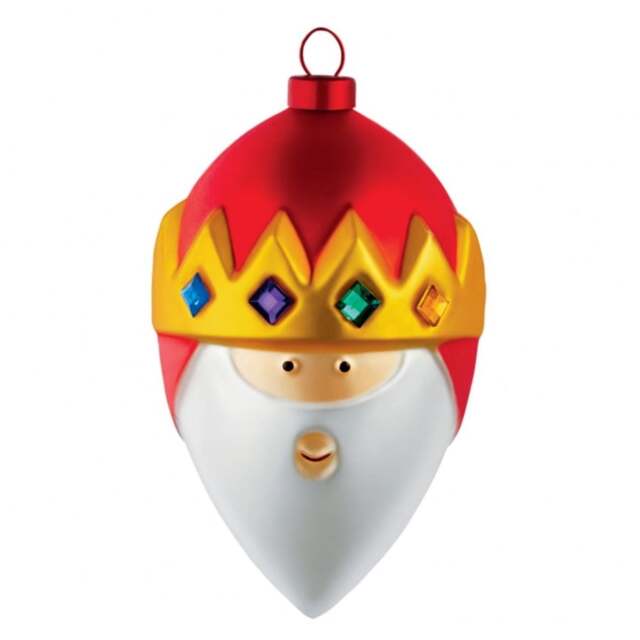 Alessi A di Alessi - Three Wise Men Christmas baubles - Gaspare