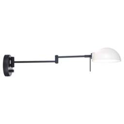Halo Design Copenhagen Wall Light - with Wall Arm - O15 cm - Black Colour: Black