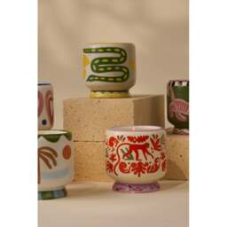 Paddywax A Dopo 8oz/226g Jungle Ceramic Candle - Coconut & Amber - thumbnail 4