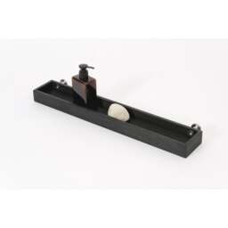 Wireworks Yoku 554 Bathroom Tray Shelf - Dark Oak - thumbnail 2