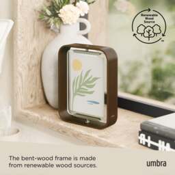 Umbra Bellwood Picture Frame - Aged Walnut - 5 x 7 Colour: Aged Walnut, Size: 5 x 7 - thumbnail 6