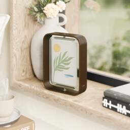 Umbra Bellwood Picture Frame - Aged Walnut - 5 x 7 Colour: Aged Walnut, Size: 5 x 7 - thumbnail 2